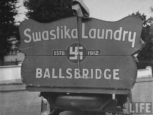 swastikalaundryvan2 (c) Life Magazine. David E. Scherman, 1943.