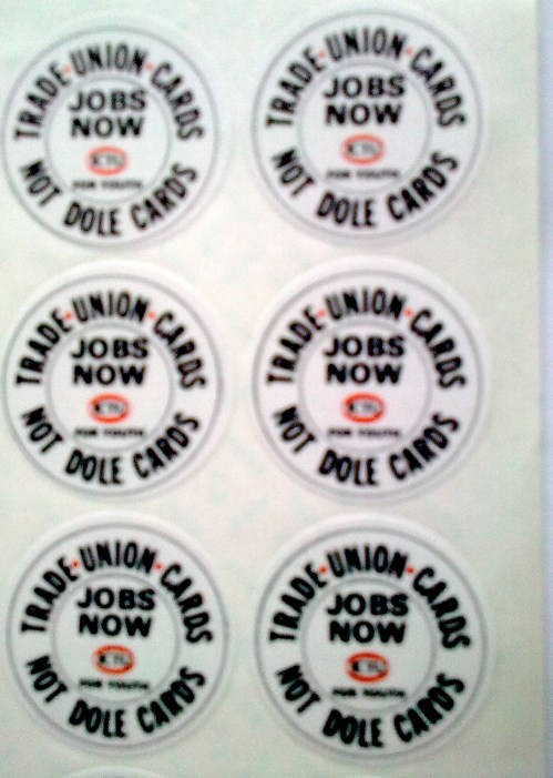Image0102 Trade Union Cards, Not Dole Cards - Jobs Now