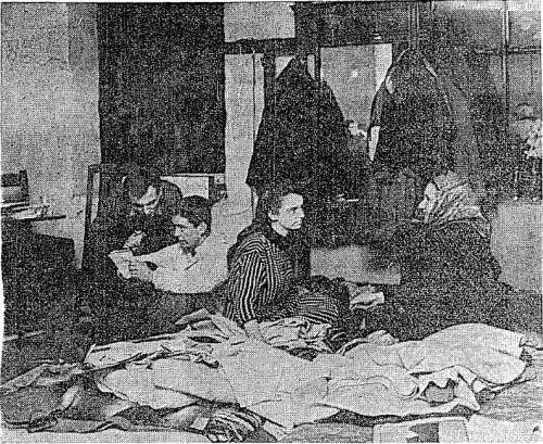 Irish Press image of the room where Misneach members stayed during their hunger strike.