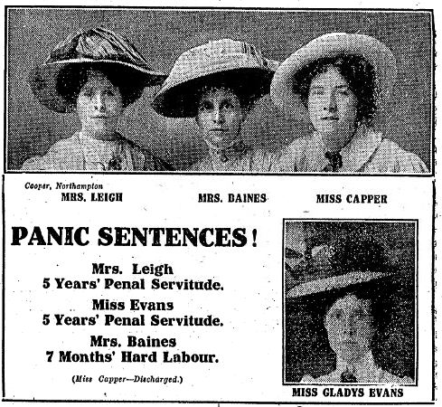Taken from "Votes for Women," August 9th, 1912 