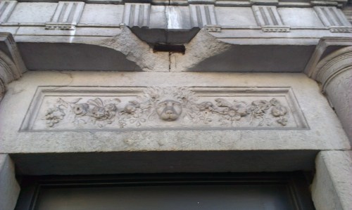 Detail above the door no.42