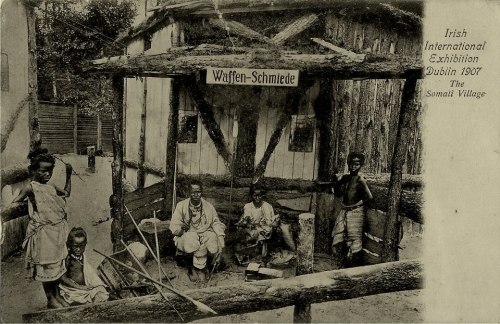 The Somali Village (Postcard thanks to Neil Moxham)