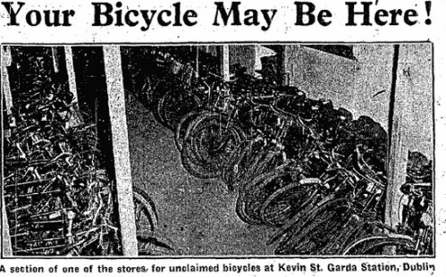 'Your Bicycle May Be Here!'