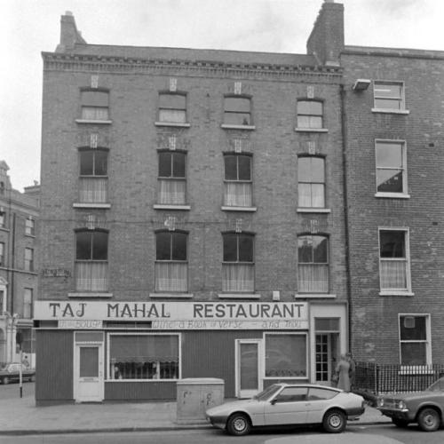 The Taj Mahal (Clare Street side) in 1979. Credit - Dublin City Photographic Collection