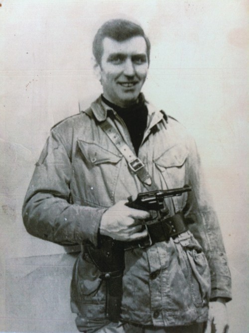 Liam Walsh in IRA uniform. Photograph belonged to the late Paddy Browne.