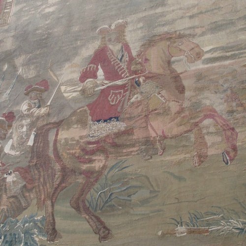 William of Orange depicted inside the Bank of Ireland, College Green.