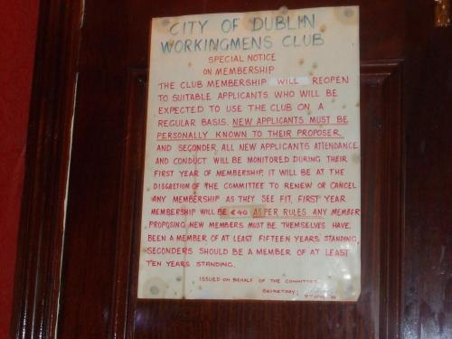 The Workman's Club  on Wellington Quay, in a former life.