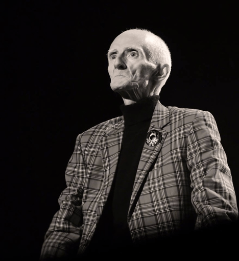 The one and only Philip Chevron at his testimonial in the Olympia last month