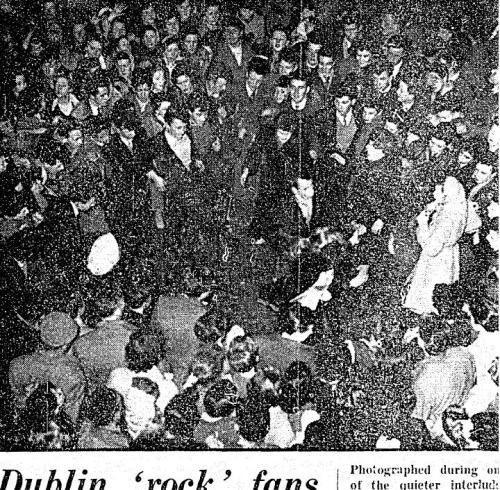 Dancing in the streets. Irish Press.1 March 1957.
