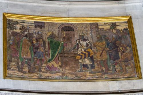 Parley between St Laurence O'Toole and Strongbow outside Dublin, 1170 A.D (Paul Reynolds)