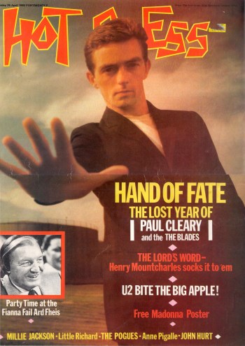 Paul Cleary, Hot Press, 1985.