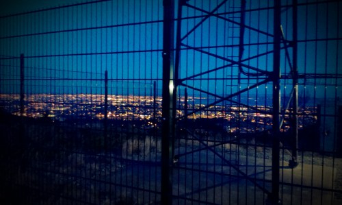 Overlooking Dublin. Photo from transmitter, Three Rock. Jan 2013. Credit - Sam (CHTM!)
