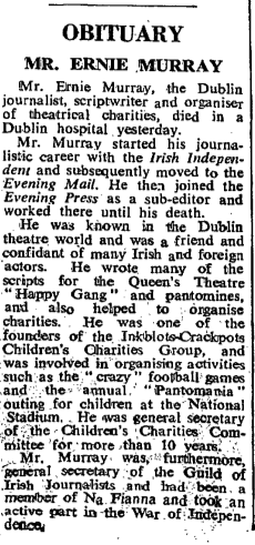 Ernie Murray (IT, 27 Jan 1973)