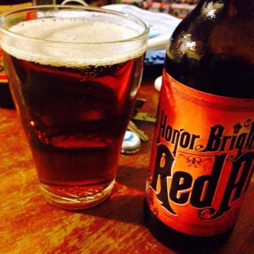 The 5 Lamps Dublin Brewery brought out an ale called 'Honour Bright' last year. Picture - untappd.com.