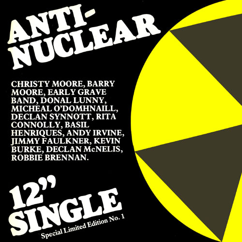 Anti-Nuclear 12" single (Image Credit: http://www.theballadeers.com/)