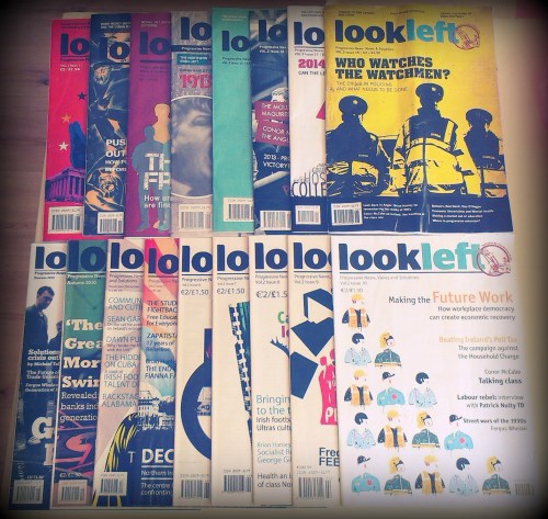 Issues 2 - 18 of LookLeft. Credit - Sam (CHTM!).