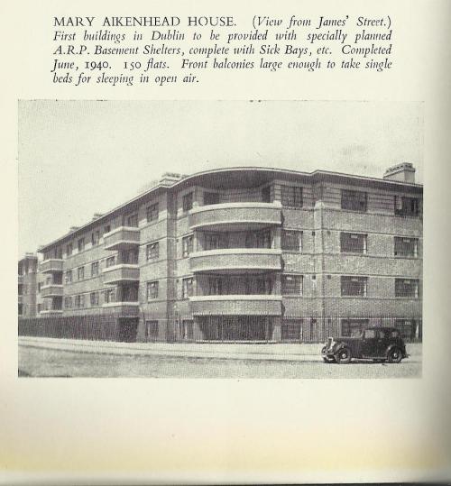Mary Aikenhead House, taken from the Lord Mayor's Guidebook to Dublin (1942)