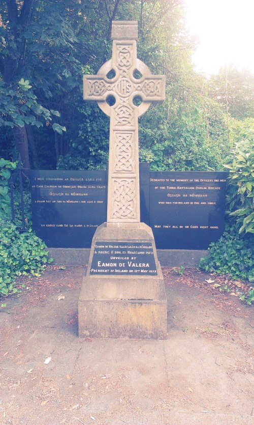 Ballsbridge IRA memorial. Credit - Sam