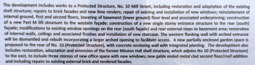 Part of the planning permission notice. Credit - Sam (2014)