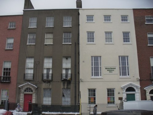 Kevin Barry Hall, 44 Parnell Square. This is the premises that was raided by Gardaí. (Image: Archiseek)