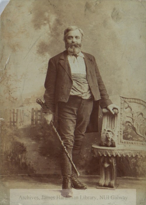 Michael Cusack, founder of the GAA. He was a familiar sight in An Stad. (Image: NUI Galway Archives, http://archives.library.nuigalway.ie/cusack/)