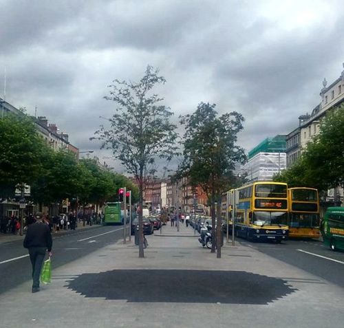 O'Connell Street today.