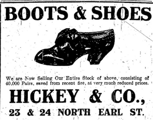 Bargains after the Rising.