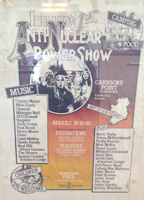 Carnsore Point poster, 1978.