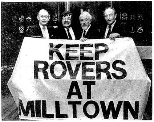 K.R.A.M members at the Mansion House, May 1987.