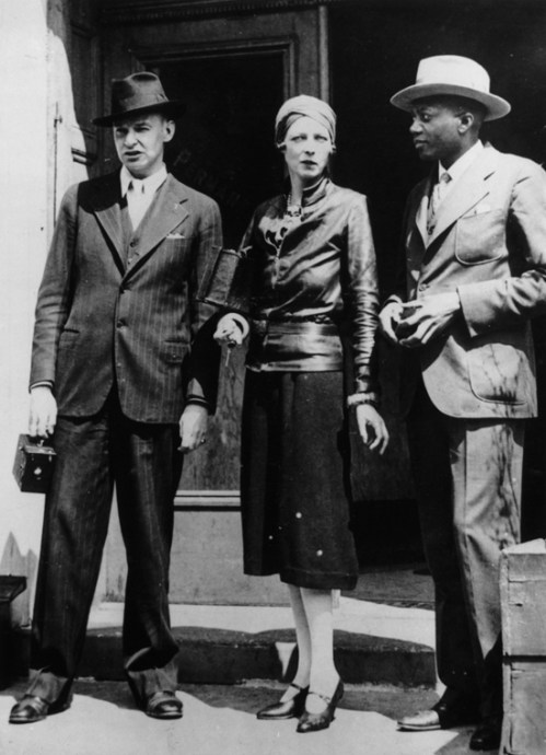 Nancy Cunard, who instigated the pamphlet 'Authors Take Sides on the Spanish Civil War'.