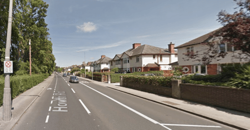 Howth Road today near St. Lawrence's Road. via Google Maps.