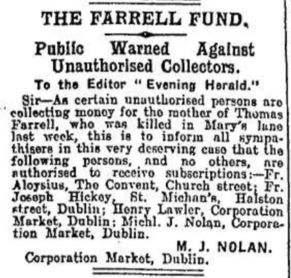 18 August 1920, Irish Independent.