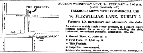 McGrattans. The Irish Times, 29 January 1988.