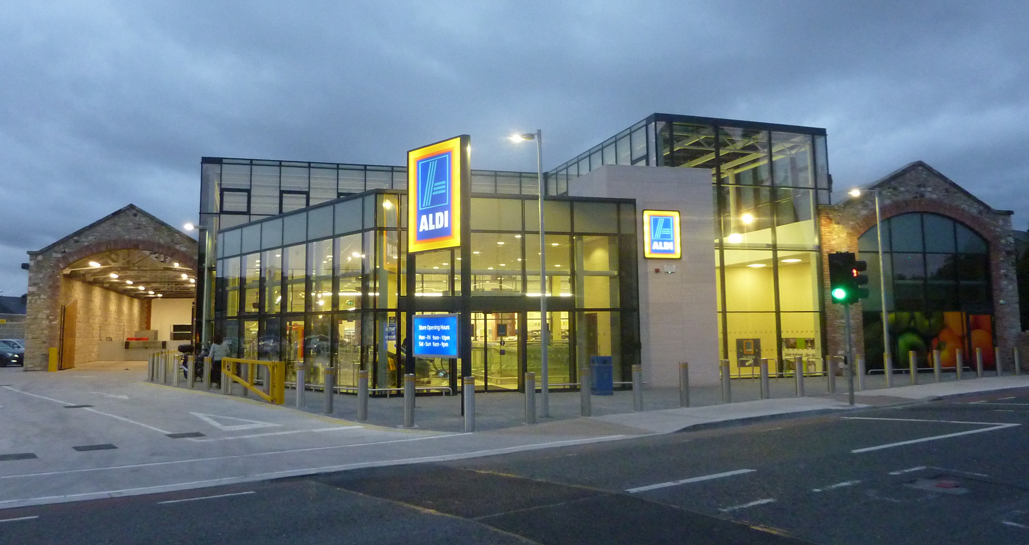 Where ALDI meets Joyce’s Dublin Come Here To Me!